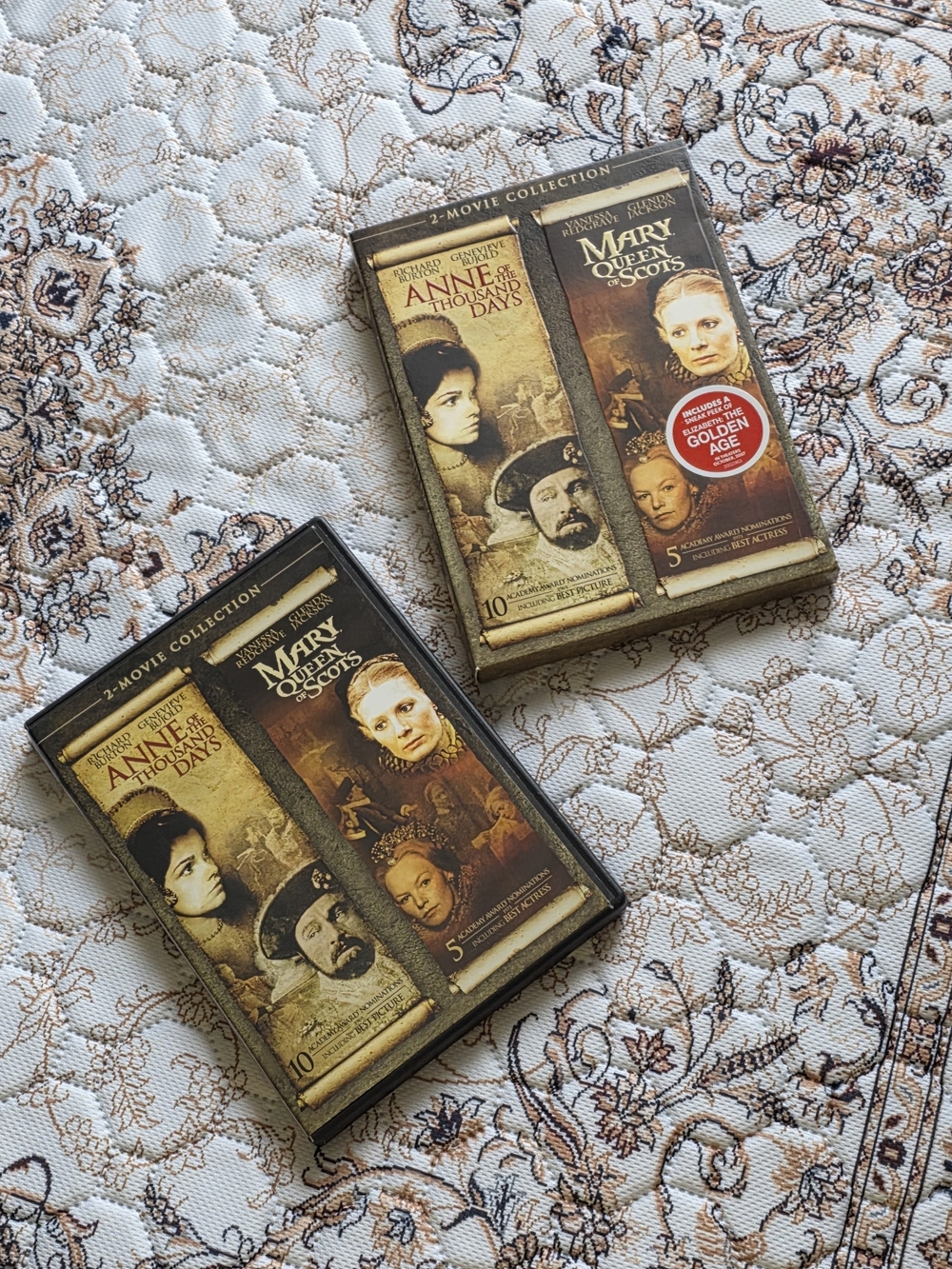 Anne Of The Thosand Days And Mary Queen Of Scots Two Movie DVD Collection